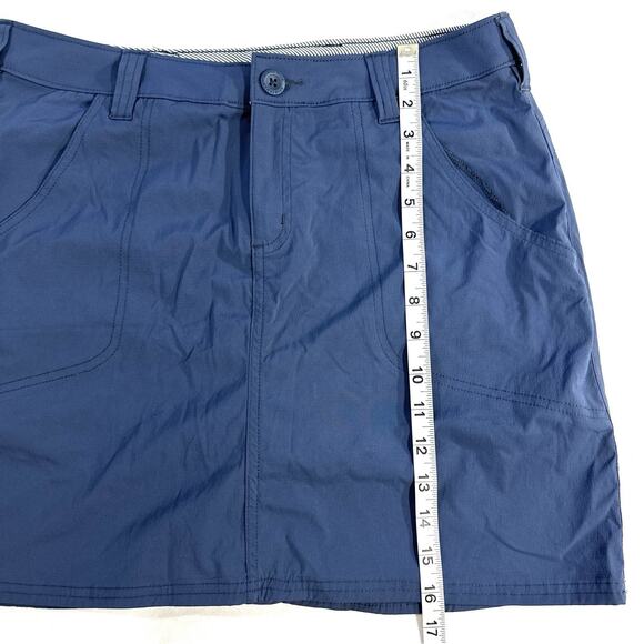 World Wide Sportsman Women’s Size 10 Blue Nylon Spandex Skort Activewear - Picture 2 of 7